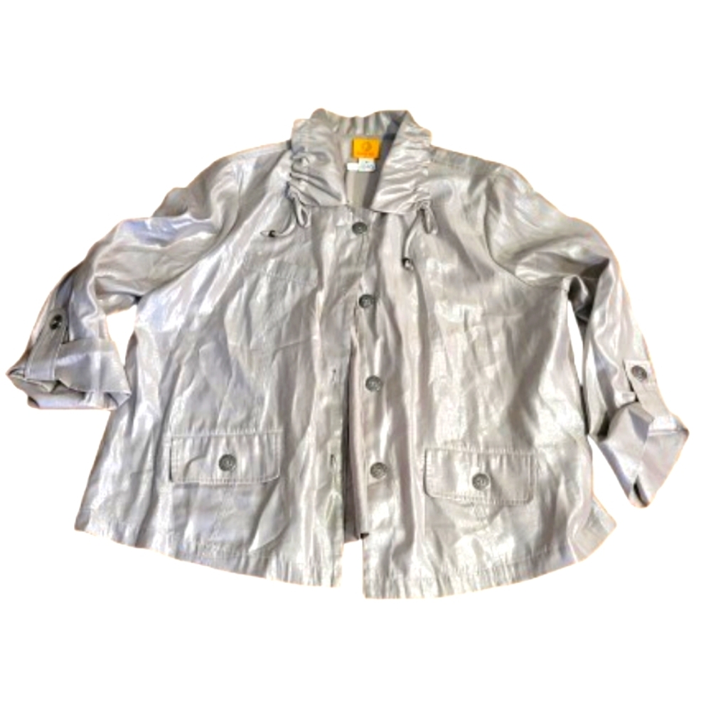 Ruby Rd Champagne Blouse. Plus Size 18